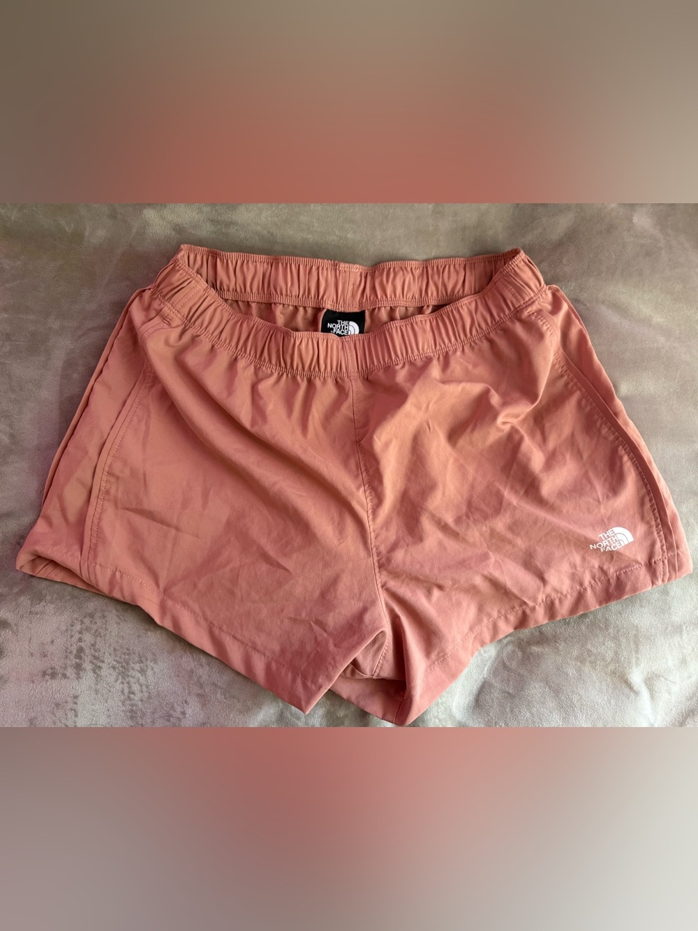 North Face Salmon shorts